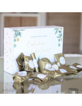 Dried flower advent calendar