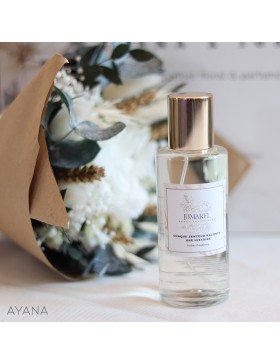 Coffret bouquet fleurs sechees et diffuseur ambiance