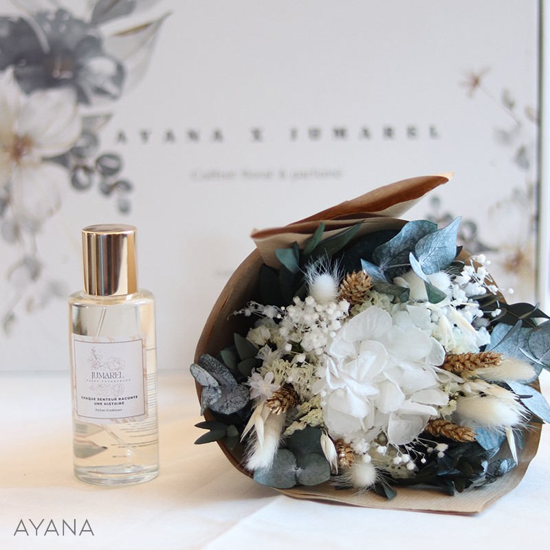 Coffret fleurs sechees stabilisee