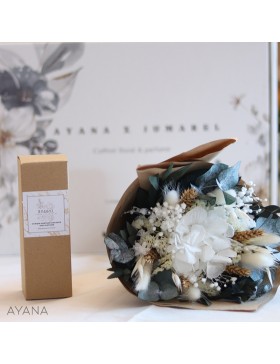 Coffret fleurs sechees stabilisee
