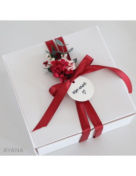 Coffret Saint Valentin fleur