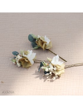 Epingles en fleurs sechees OMBELINE