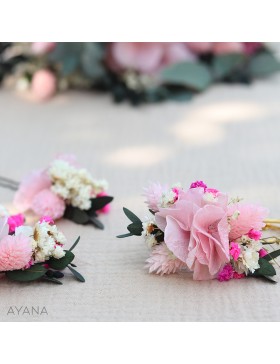 dried flower bracelet