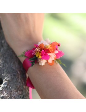 preserved flowers bracelet