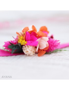 preserved flowers bracelet