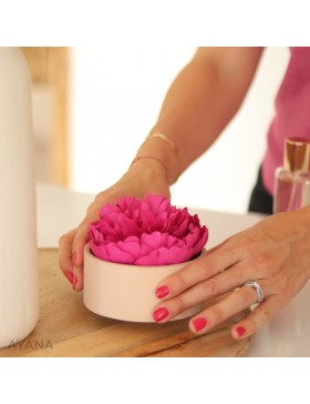 Coffret cadeau fete des meres pivoine papier et parfum ambiance