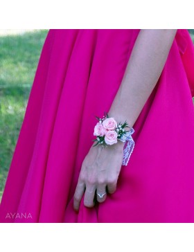 Bracelet en fleurs eternelles romance