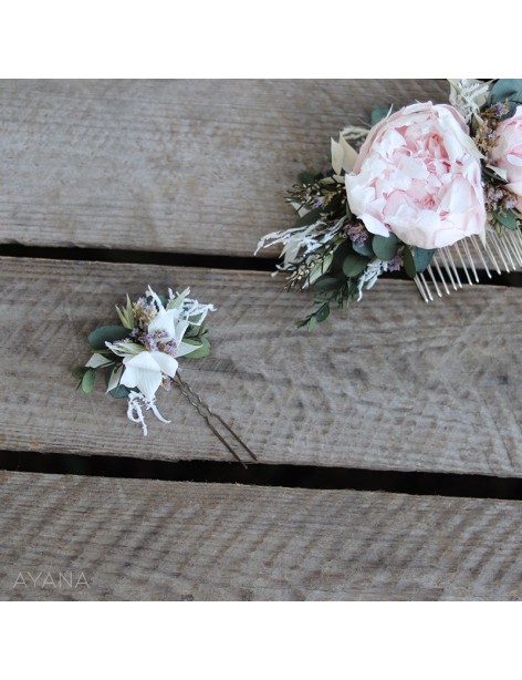 Epingle Garance fleurs eternelles