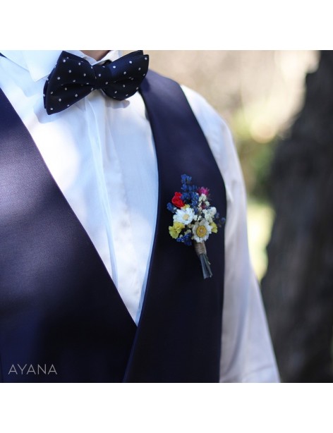 Boutonniere de fleurs creativite