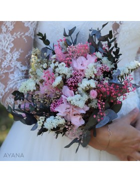 Bouquet de fleurs eternelles lausanne