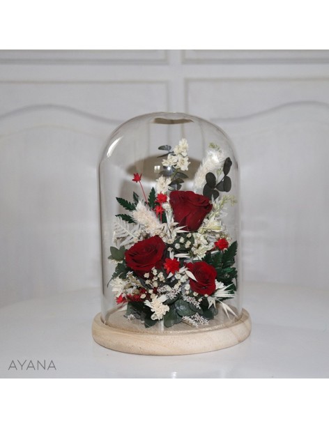 "Ambiance Festive" Glass Bell