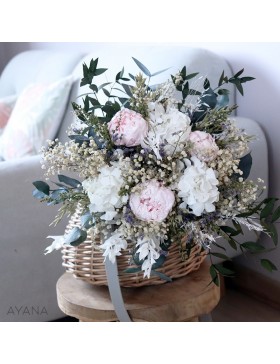 Bouquet en fleurs gstaad taille L