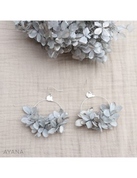 Boucles oreilles en fleurs Athalia