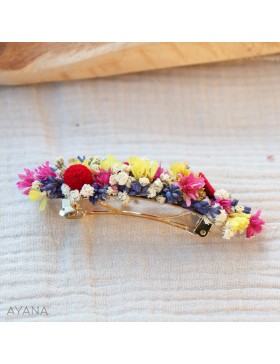 Barrette en fleurs Cameron