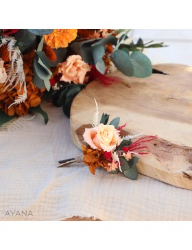 Boutonniere en fleur Vertige