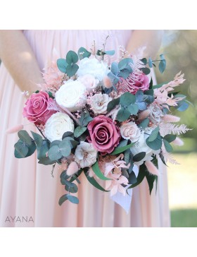 Bouquet en fleurs sechees Rocamadour