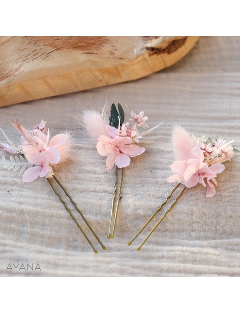 "Rosa" Hairpin