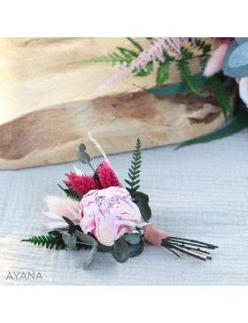 Boutonniere fleurs GRACE