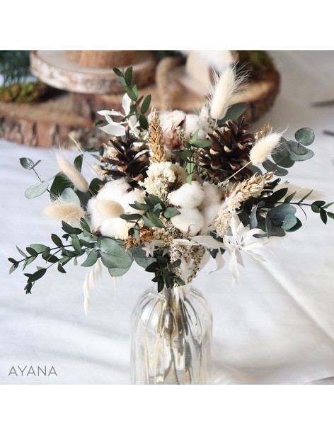 Bouquets de fleurs - Fleurs stabilisées et séchées - AYANA Floral Design