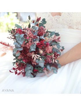 Bouquet en fleurs sechees GRENADE