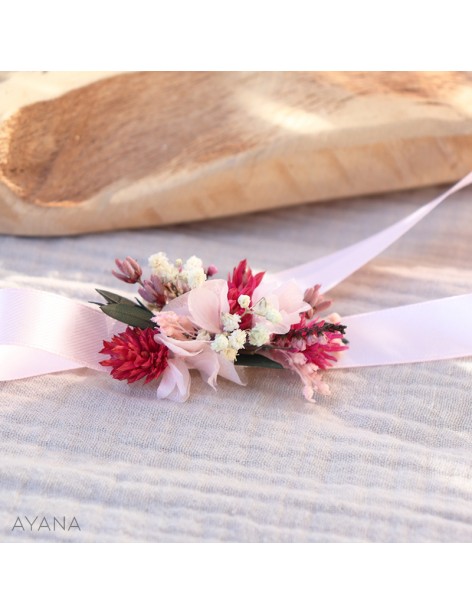 Bracelet en fleurs sechees BERRYL