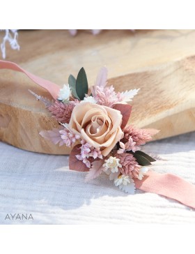 Bracelet fleurs stabilisees DAISY