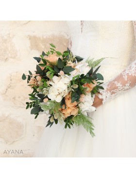 Bouquet fleurs sechees COLLIOURE