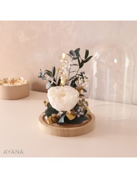 Cloche fleurs JARDIN IMPERIAL