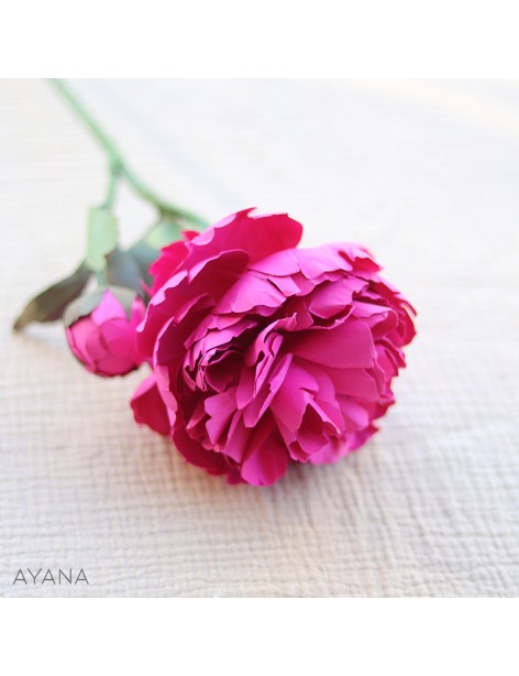 Peony paper flower