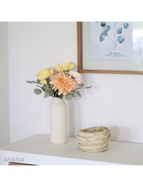 Bouquet de fleurs papier PASTEL