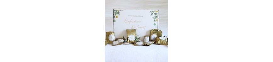 Calendrier de l’Avent “Noël Enchanté” – Création artisanale par Ayana Design