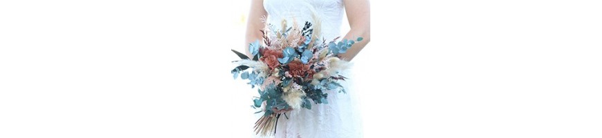 Bouquets de mariées - Fleurs stabilisées et séchées - AYANA Floral Design