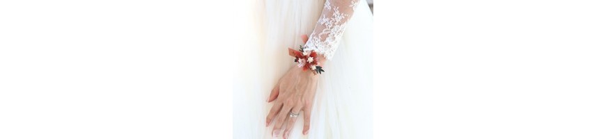 Bijoux de mariage - Fleurs stabilisées et séchées - AYANA Floral Design