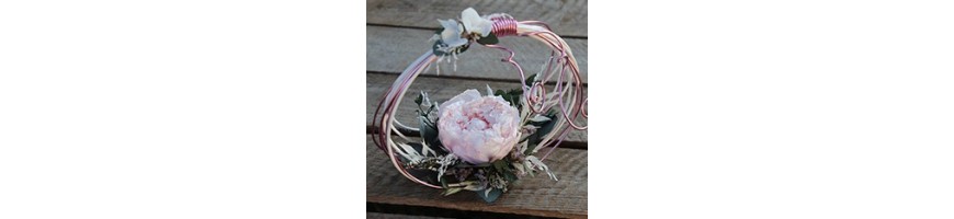 Accessoires mariage - Fleurs stabilisées et séchées - AYANA Floral Design