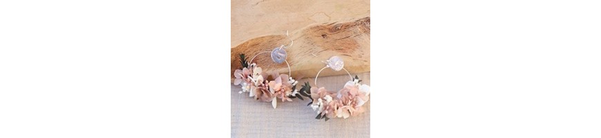 Boucles d'oreilles mariage - AYANA Floral Design